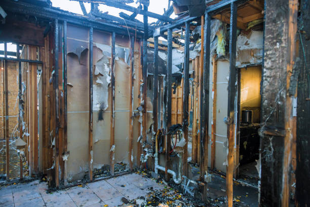 Professional Fire Damage Removal technician working in Willards, MD